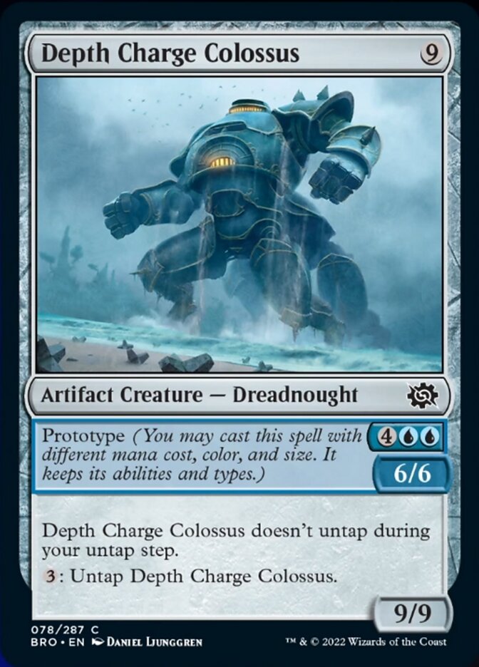 Depth Charge Colossus [The Brothers' War] | GrognardGamesBatavia