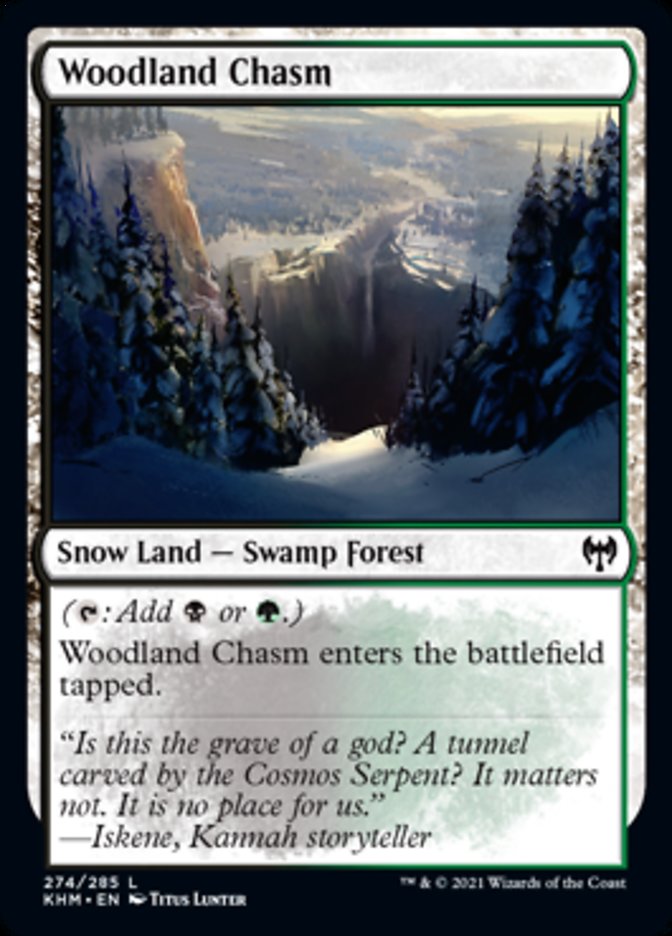 Woodland Chasm [Kaldheim] | GrognardGamesBatavia