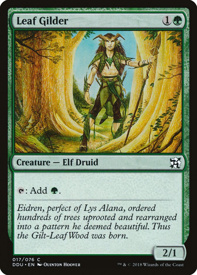 Leaf Gilder [Duel Decks: Elves vs. Inventors] | GrognardGamesBatavia