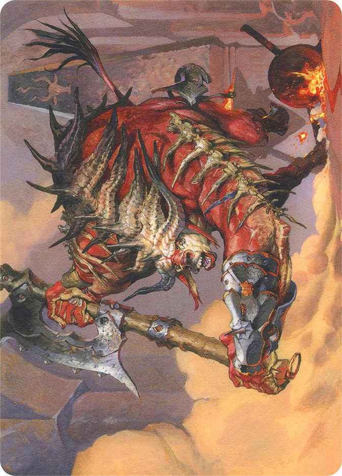 Spinehorn Minotaur // Spinehorn Minotaur [Modern Horizons Art Series] | GrognardGamesBatavia