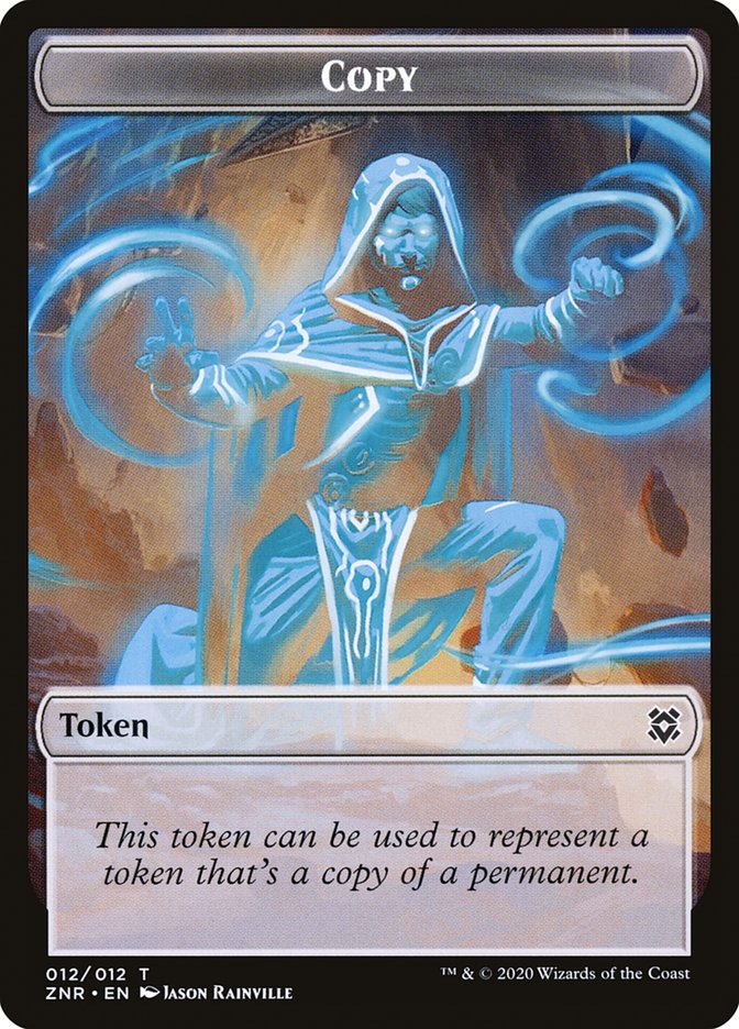 Copy Token [Zendikar Rising Tokens] | GrognardGamesBatavia