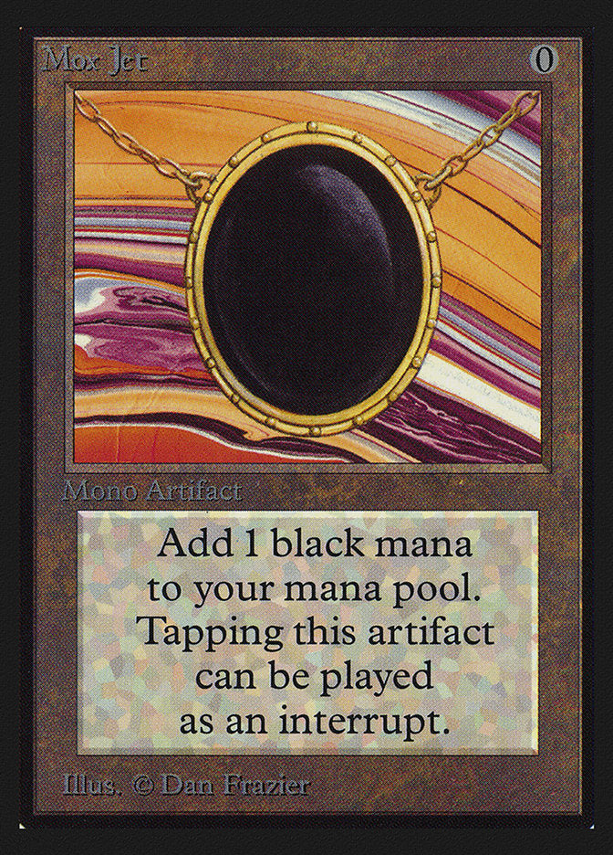 Mox Jet (Black Stone) [International Collectors' Edition] | GrognardGamesBatavia