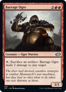 Barrage Ogre [Jumpstart 2022] | GrognardGamesBatavia