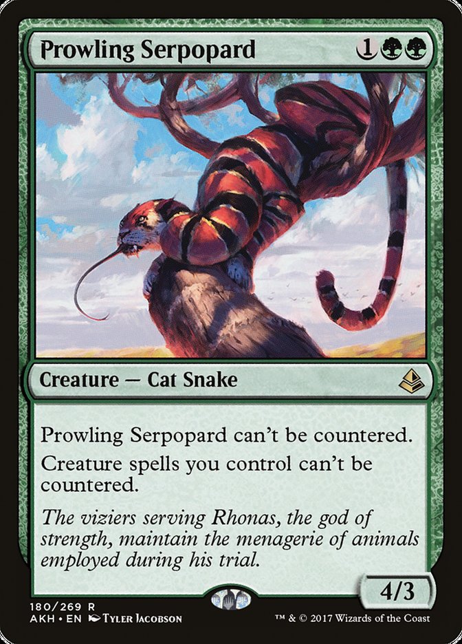 Prowling Serpopard [Amonkhet] | GrognardGamesBatavia