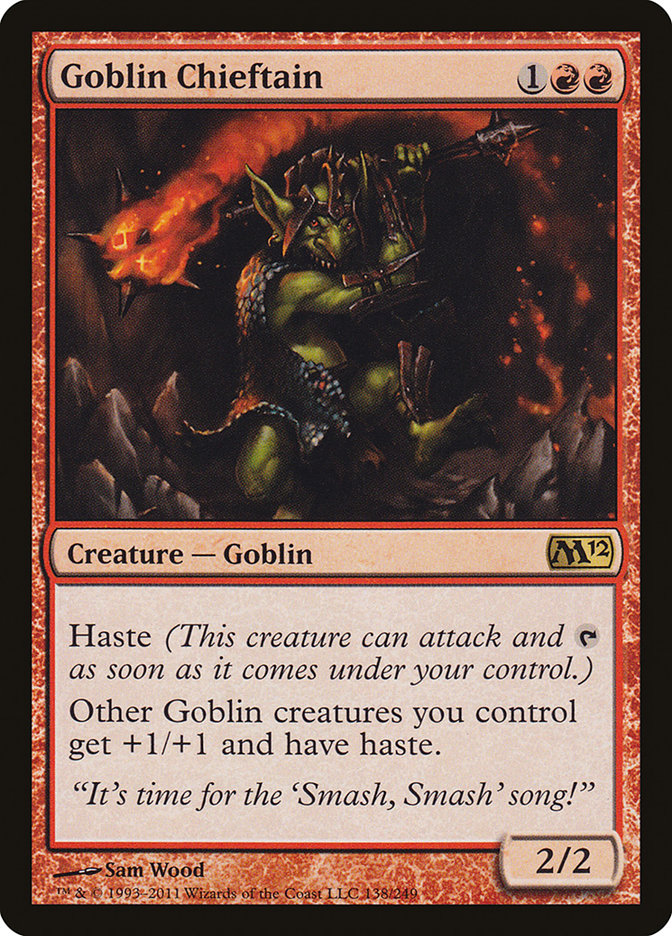 Goblin Chieftain [Magic 2012] | GrognardGamesBatavia