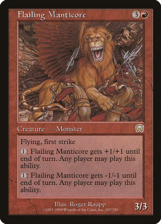 Flailing Manticore [Mercadian Masques] | GrognardGamesBatavia