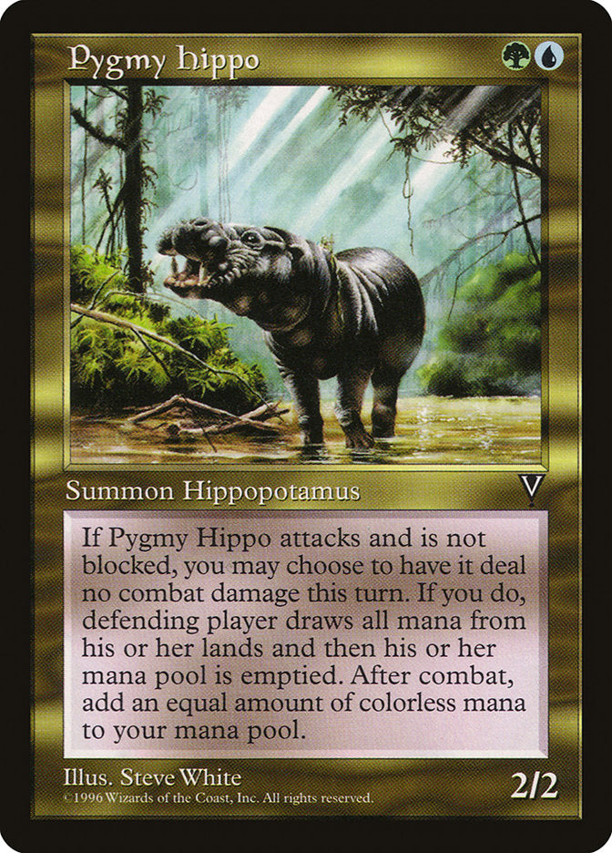 Pygmy Hippo [Visions] | GrognardGamesBatavia