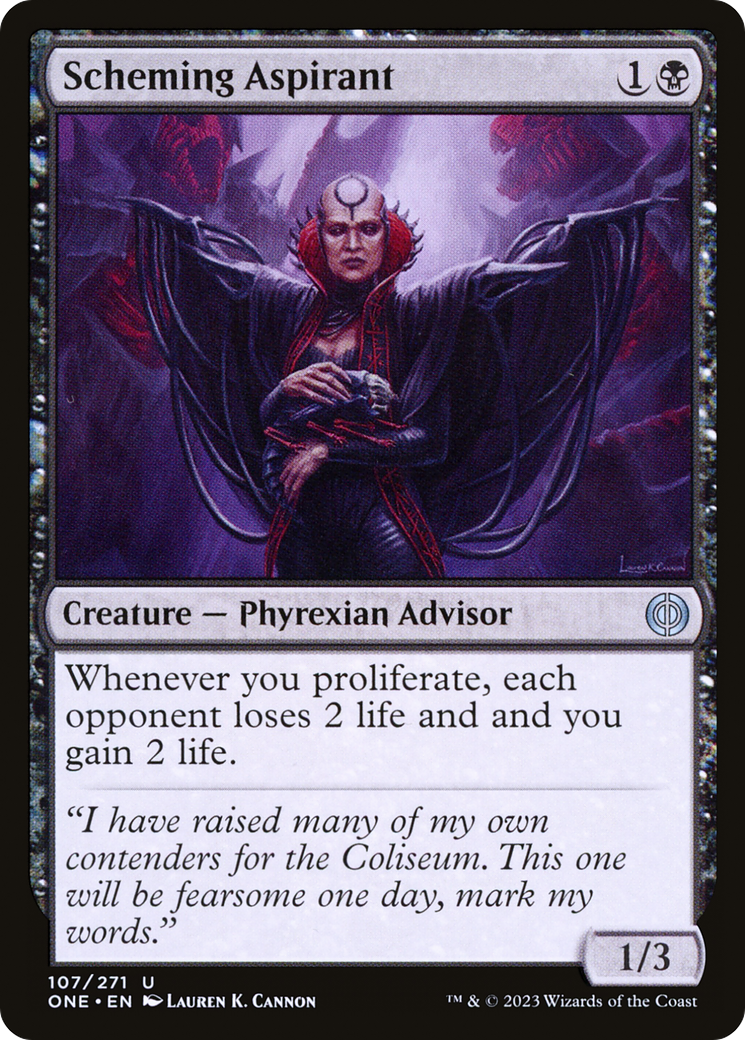 Scheming Aspirant [Phyrexia: All Will Be One] | GrognardGamesBatavia