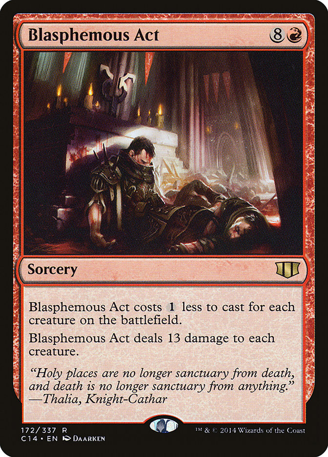 Blasphemous Act [Commander 2014] | GrognardGamesBatavia