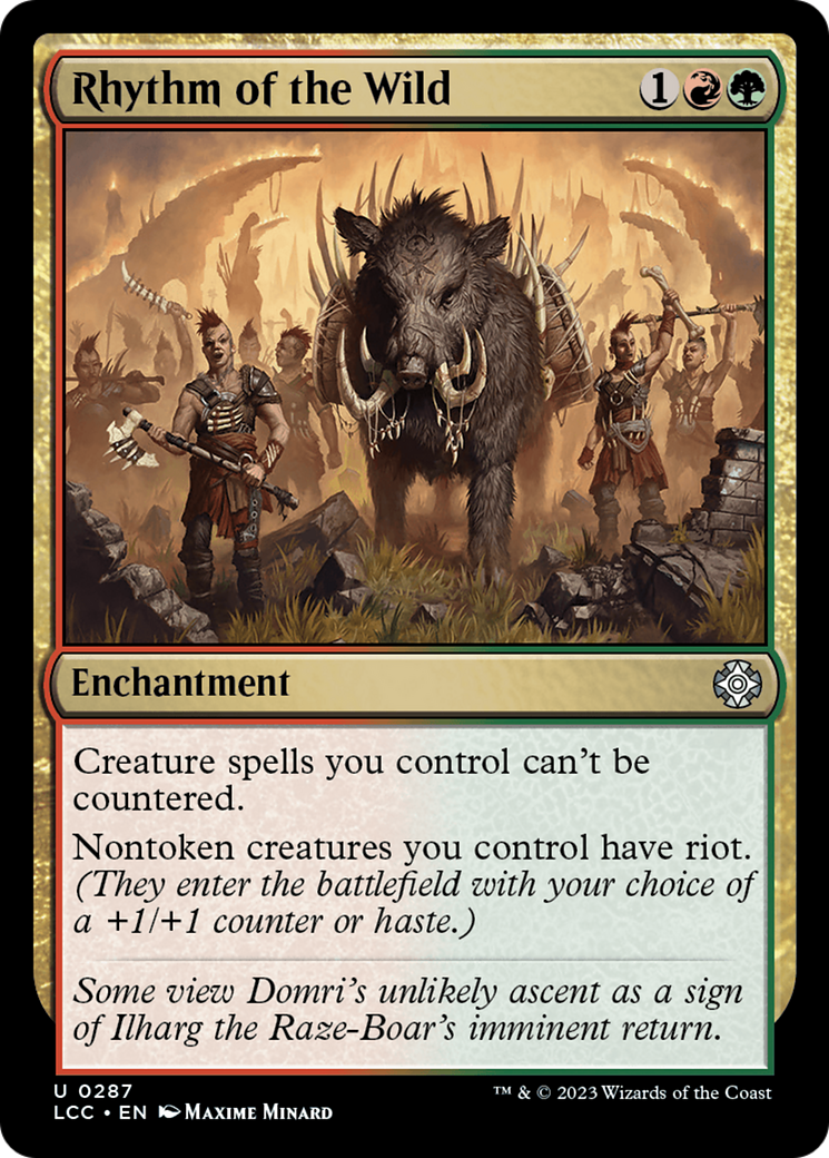 Rhythm of the Wild [The Lost Caverns of Ixalan Commander] | GrognardGamesBatavia