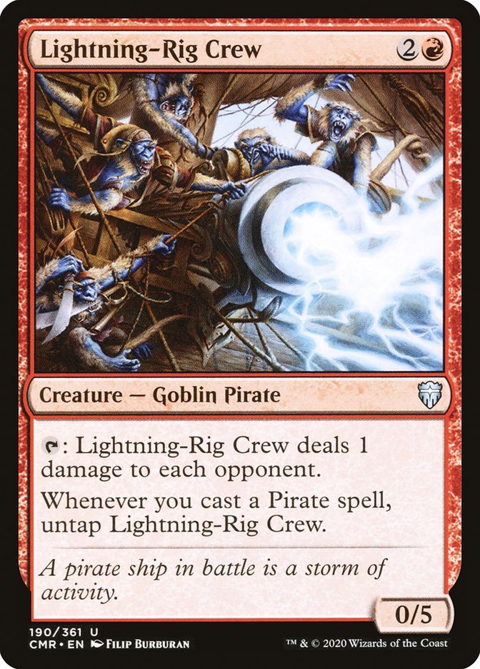 Lightning-Rig Crew [Commander Legends] | GrognardGamesBatavia