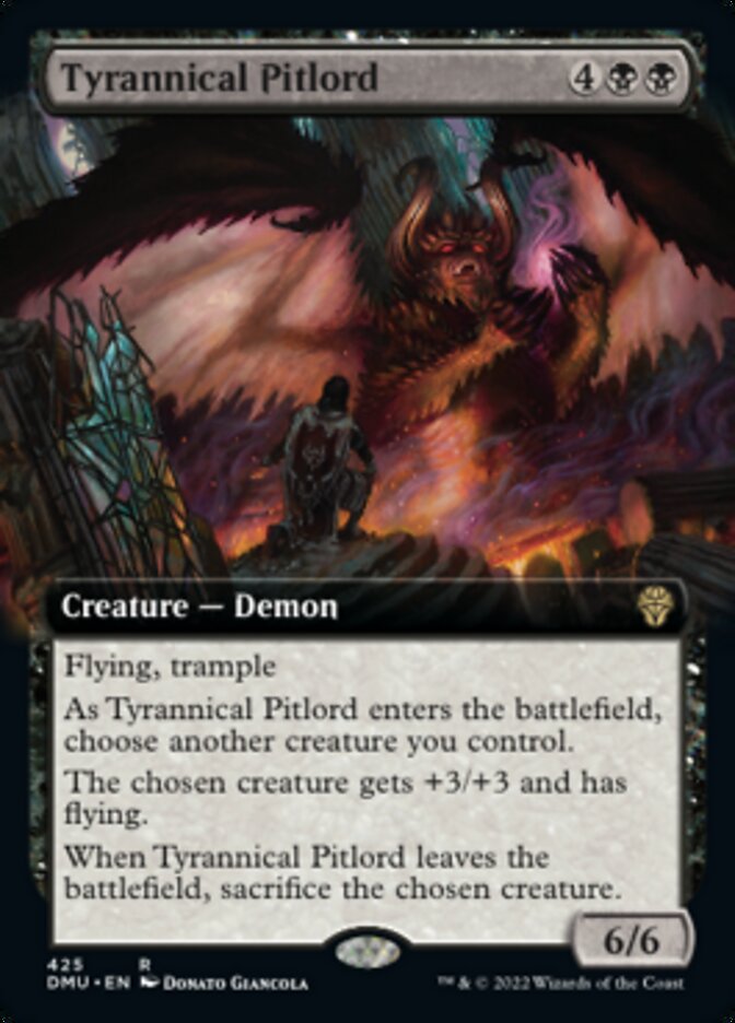 Tyrannical Pitlord (Extended Art) [Dominaria United] | GrognardGamesBatavia