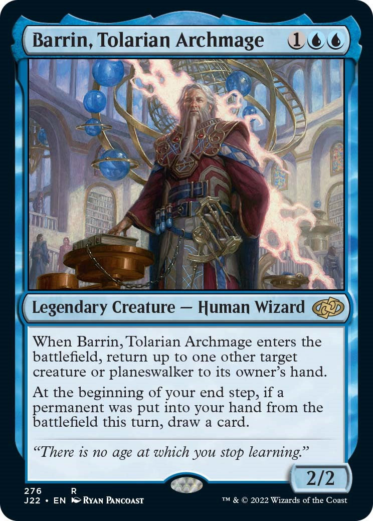 Barrin, Tolarian Archmage [Jumpstart 2022] | GrognardGamesBatavia