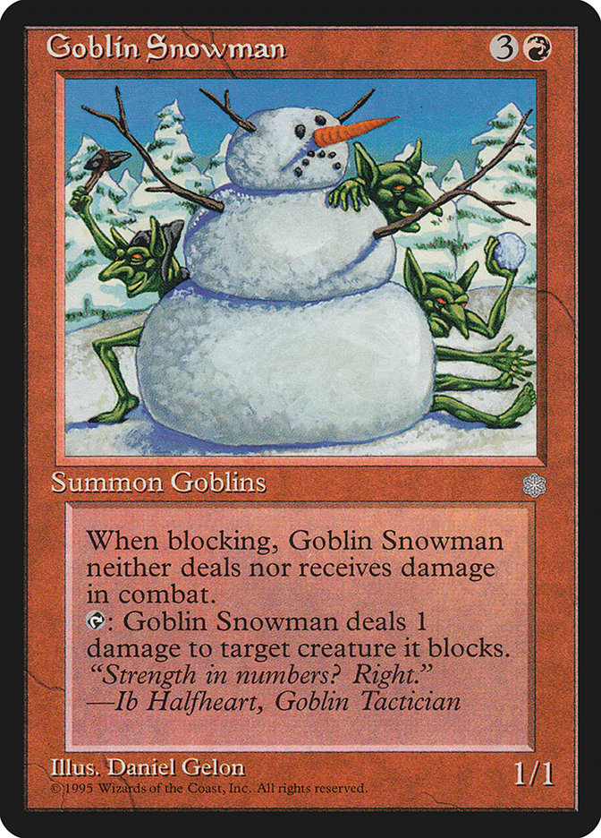 Goblin Snowman [Ice Age] | GrognardGamesBatavia