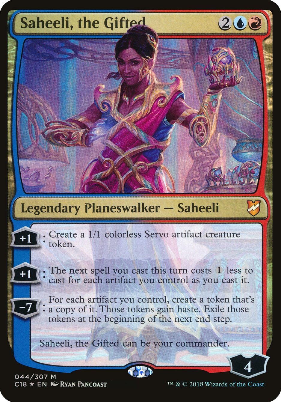 Saheeli, the Gifted (Oversized) [Commander 2018 Oversized] | GrognardGamesBatavia