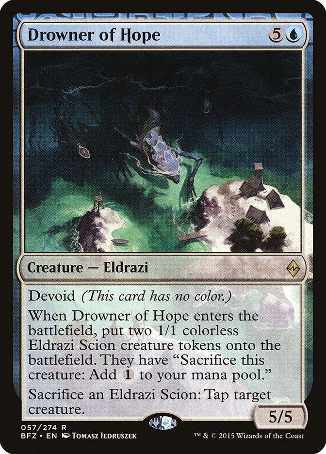 Drowner of Hope [Battle for Zendikar] | GrognardGamesBatavia