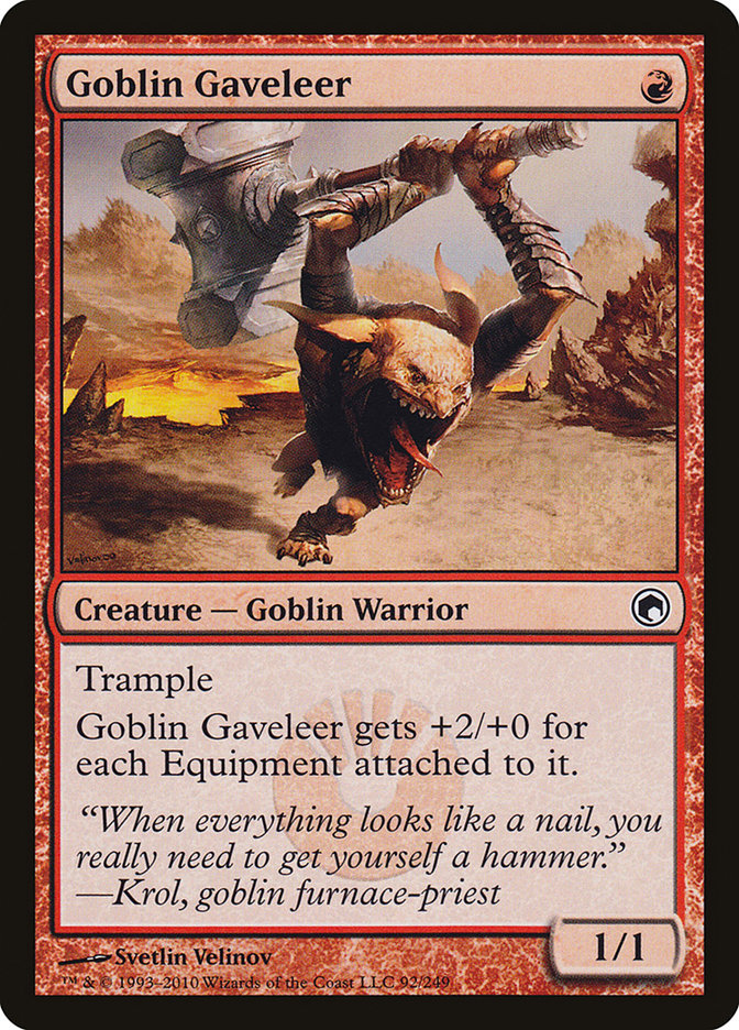 Goblin Gaveleer [Scars of Mirrodin] | GrognardGamesBatavia