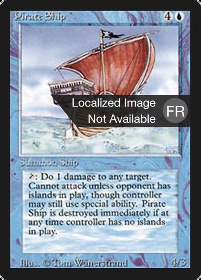 Pirate Ship [Foreign Black Border] | GrognardGamesBatavia