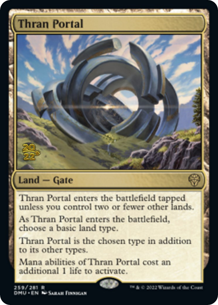 Thran Portal [Dominaria United Prerelease Promos] | GrognardGamesBatavia