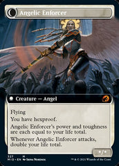 Enduring Angel // Angelic Enforcer (Extended Art) [Innistrad: Midnight Hunt] | GrognardGamesBatavia