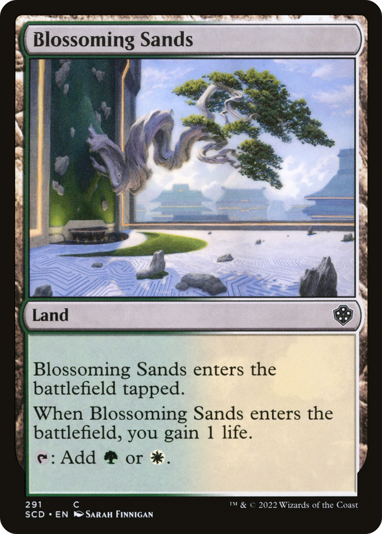 Blossoming Sands [Starter Commander Decks] | GrognardGamesBatavia