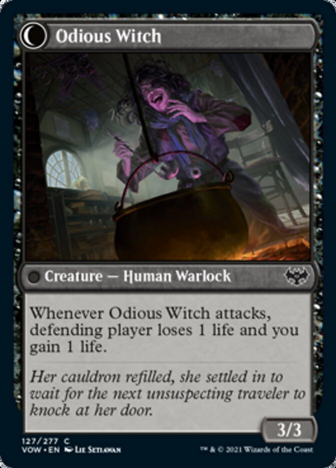 Ragged Recluse // Odious Witch [Innistrad: Crimson Vow] | GrognardGamesBatavia