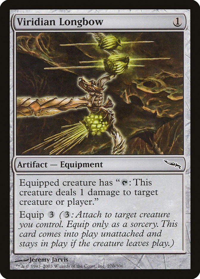 Viridian Longbow [Mirrodin] | GrognardGamesBatavia