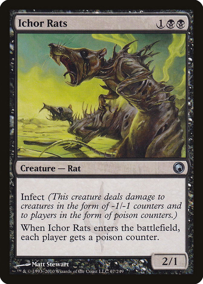 Ichor Rats [Scars of Mirrodin] | GrognardGamesBatavia