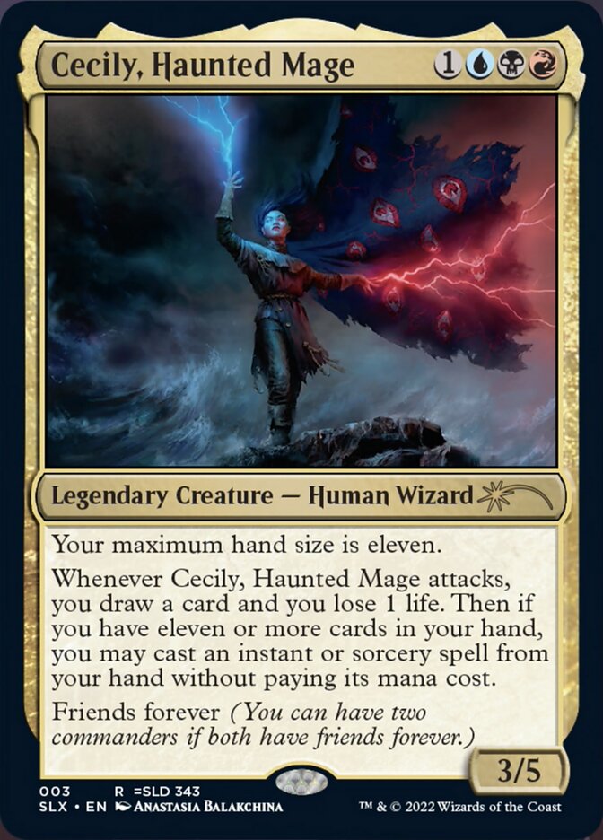 Cecily, Haunted Mage [Secret Lair: Universes Within] | GrognardGamesBatavia