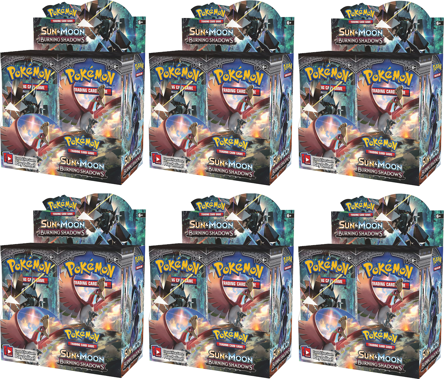 Sun & Moon: Burning Shadows - Booster Case | GrognardGamesBatavia