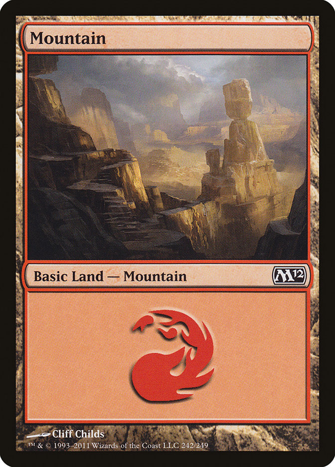 Mountain (242) [Magic 2012] | GrognardGamesBatavia