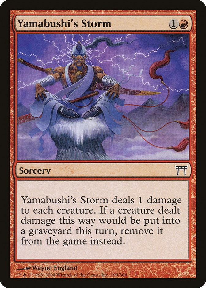 Yamabushi's Storm [Champions of Kamigawa] | GrognardGamesBatavia