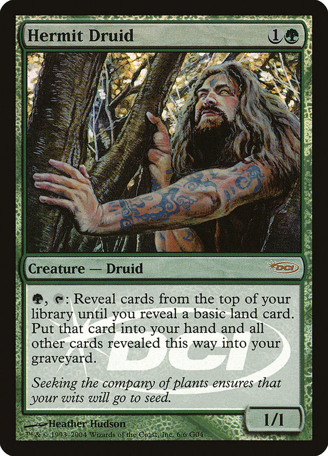 Hermit Druid [Judge Gift Cards 2004] | GrognardGamesBatavia