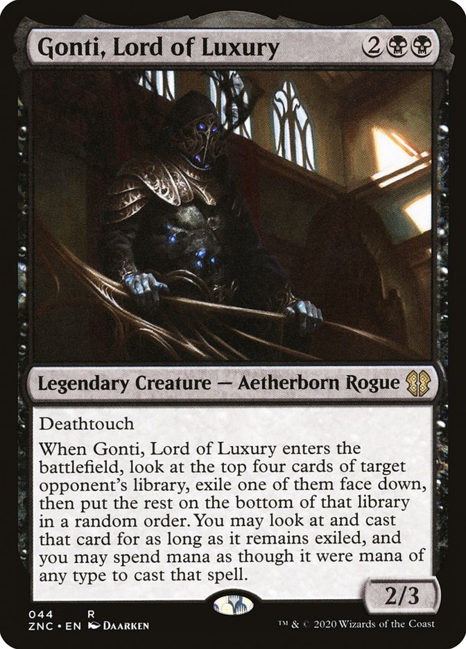 Gonti, Lord of Luxury [Zendikar Rising Commander] | GrognardGamesBatavia