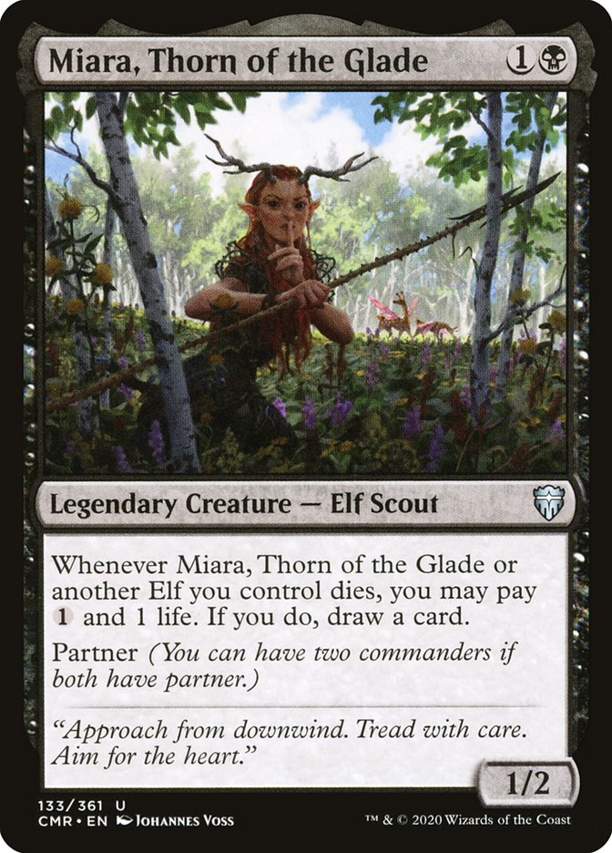 Miara, Thorn of the Glade [Commander Legends] | GrognardGamesBatavia