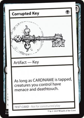 Corrupted Key (2021 Edition) [Mystery Booster Playtest Cards] | GrognardGamesBatavia