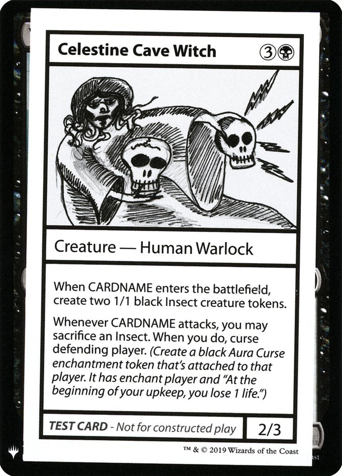 Celestine Cave Witch [Mystery Booster Playtest Cards] | GrognardGamesBatavia