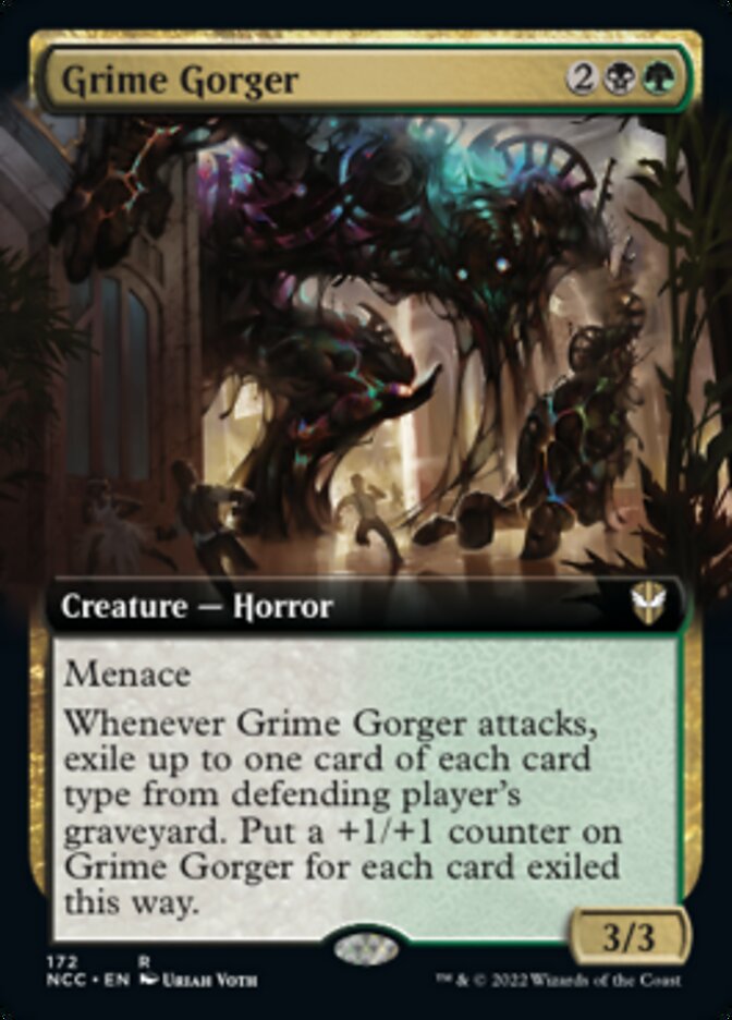 Grime Gorger (Extended Art) [Streets of New Capenna Commander] | GrognardGamesBatavia