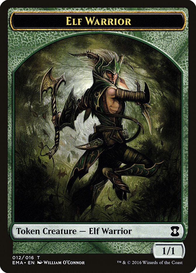 Elf Warrior Token [Eternal Masters Tokens] | GrognardGamesBatavia