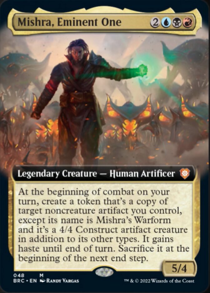 Mishra, Eminent One (Extended Art) [The Brothers' War Commander] | GrognardGamesBatavia