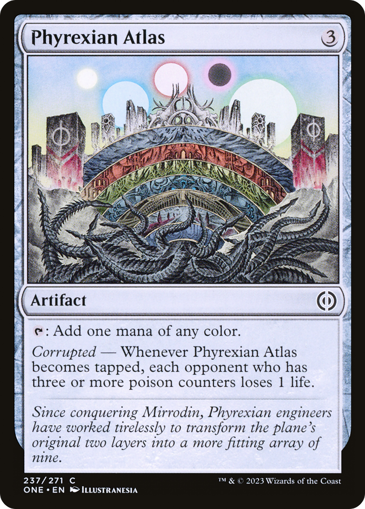 Phyrexian Atlas [Phyrexia: All Will Be One] | GrognardGamesBatavia