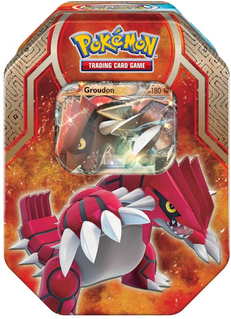 XY: Primal Clash - Legends of Hoenn Collector's Tin (Groudon EX) | GrognardGamesBatavia