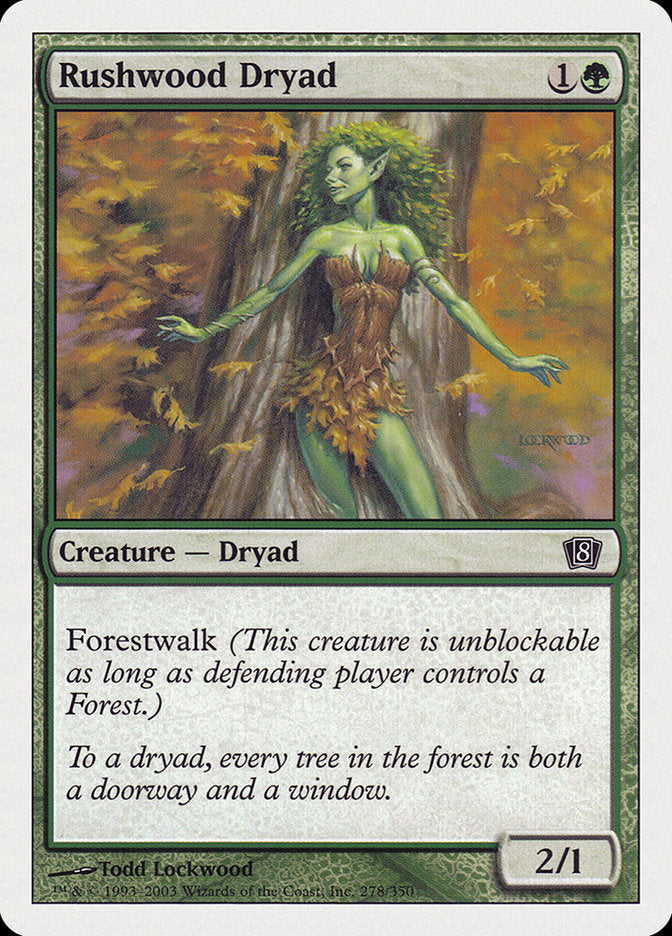 Rushwood Dryad [Eighth Edition] | GrognardGamesBatavia