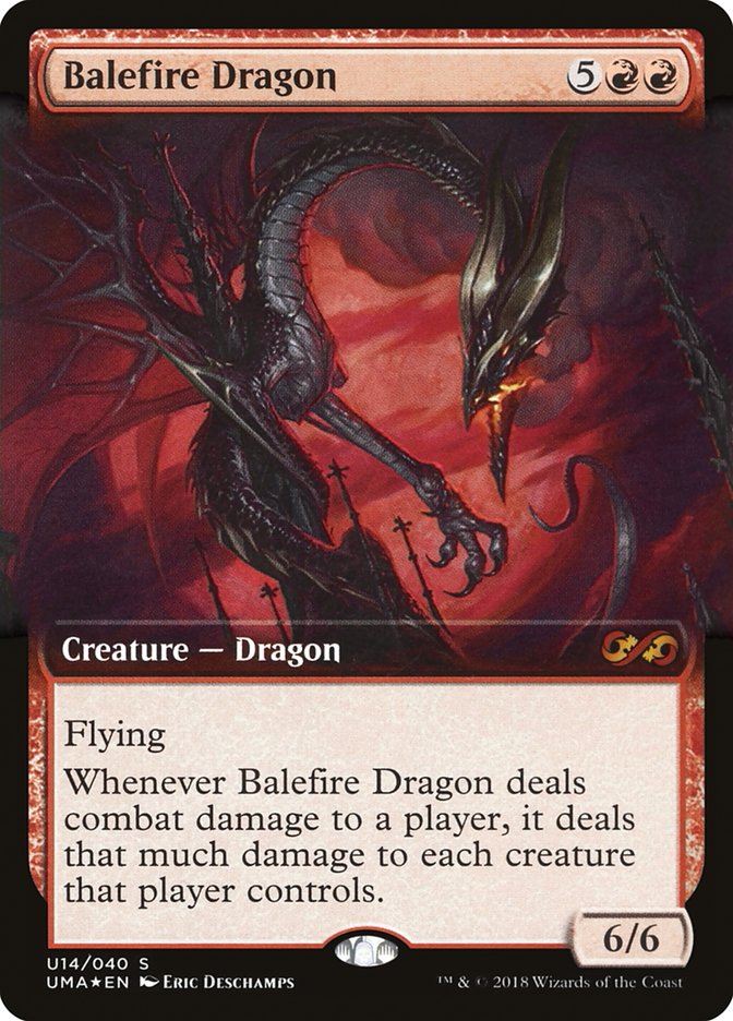 Balefire Dragon (Topper) [Ultimate Masters Box Topper] | GrognardGamesBatavia