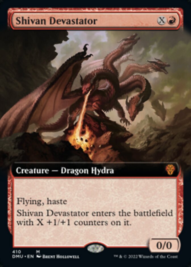 Shivan Devastator (Extended Art) [Dominaria United] | GrognardGamesBatavia