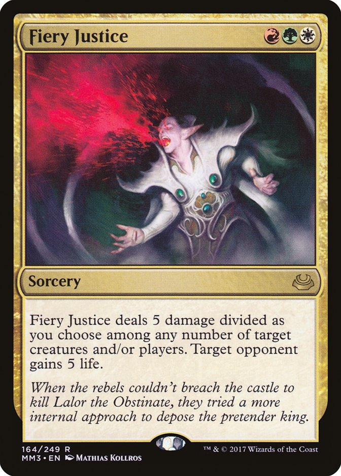 Fiery Justice [Modern Masters 2017] | GrognardGamesBatavia