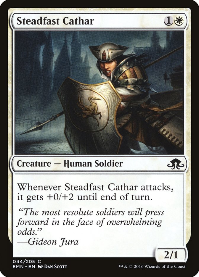 Steadfast Cathar [Eldritch Moon] | GrognardGamesBatavia