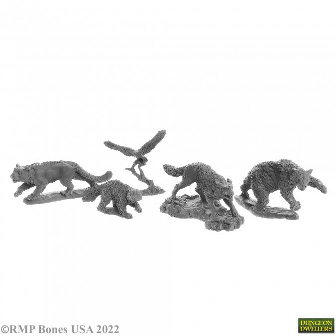 Reaper Bones 07040 Animal Companions | GrognardGamesBatavia