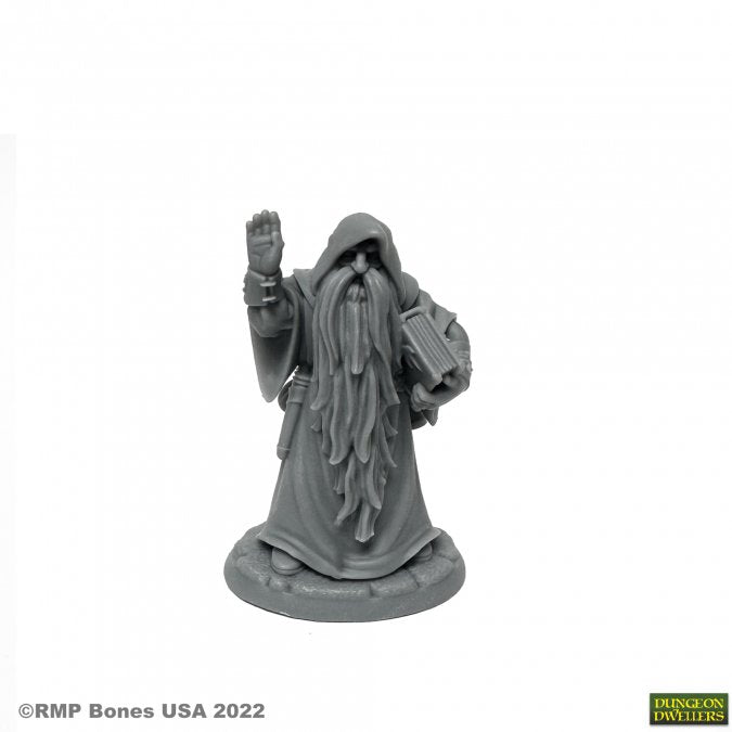 07074 Reaper Bones: Belevos Graybend, Traveling Wizard | GrognardGamesBatavia