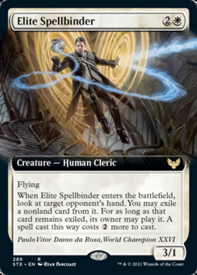 Elite Spellbinder (Extended Art) [Strixhaven: School of Mages] | GrognardGamesBatavia